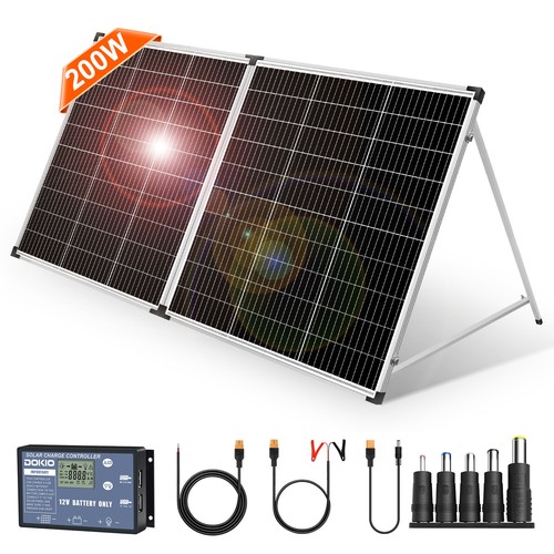 Dokio solarpanel 200w 12v - solarpanel,