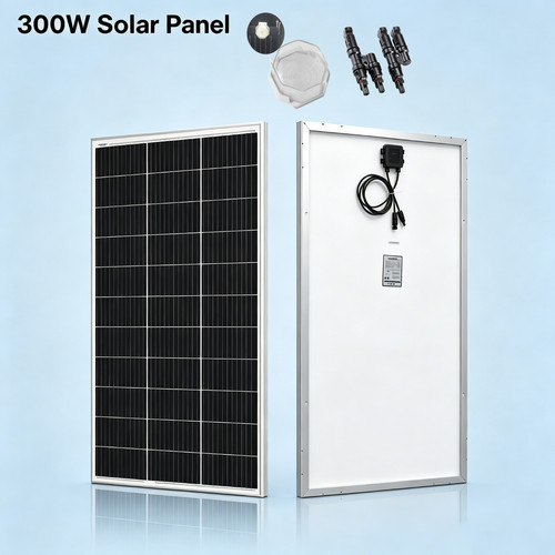 12v 300w solarpanel typ mono - solarpanel,