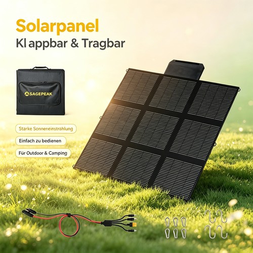 Tragbar solarpanel 500w 400w - tragbar,